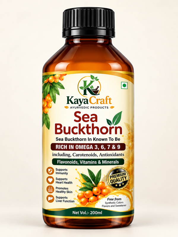 KayaCraft Sea Buckthorn Juice – Omega & Skin Wellness