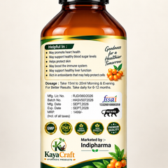 KayaCraft Sea Buckthorn Juice – Omega & Skin Wellness