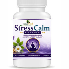 Stresscalm Ayurvedic Herbal Relaxation & Wellness Capsules
