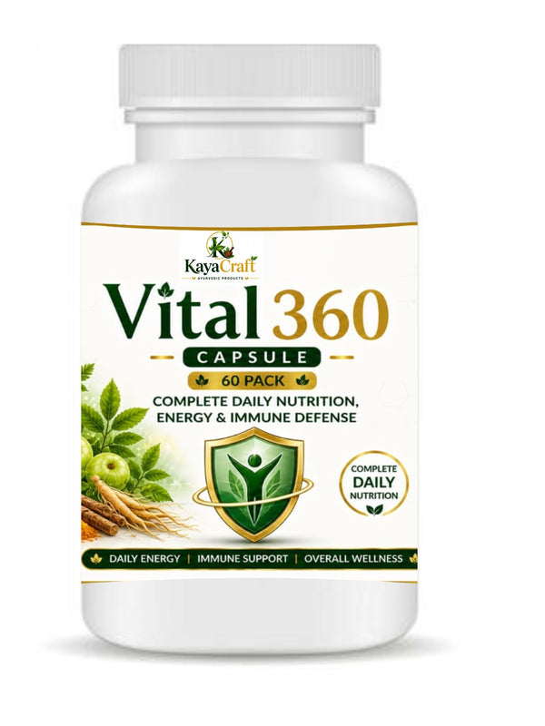 KayaCraft Vital 360 Capsules – Daily Energy & Immunity Support