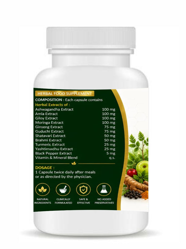 KayaCraft Vital 360 Capsules – Daily Energy & Immunity Support